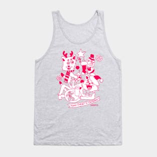 Catfriend Chrismas Lovers Tank Top